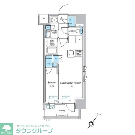 プレディアコート大森山王の物件間取画像